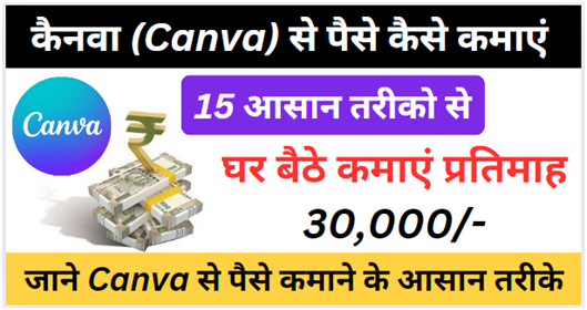 कैनवा (Canva) से पैसे कैसे कमाए